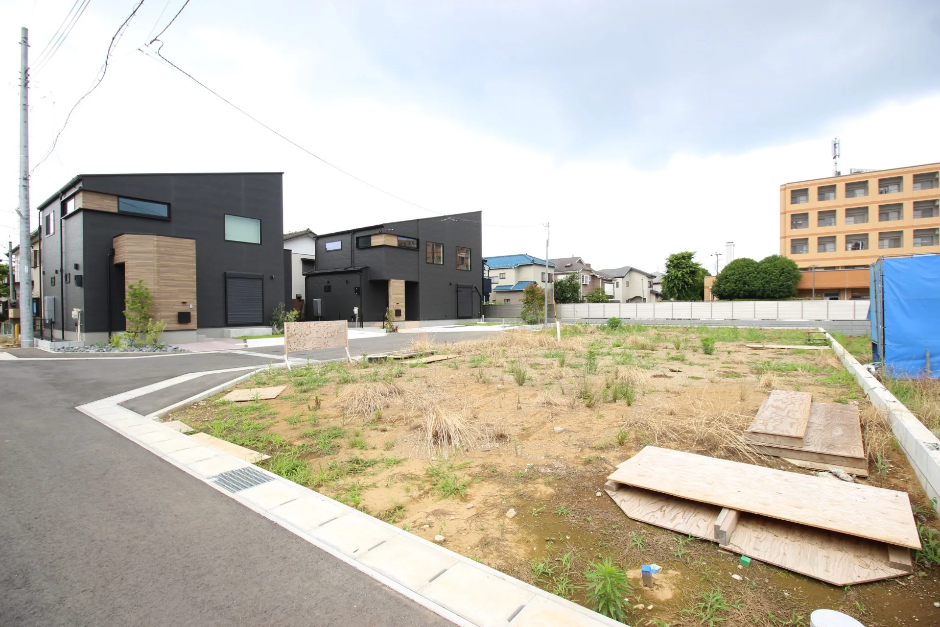 千葉市稲毛区山王町 建築条件付き売地 ラグナタウン山王町